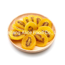 Best Selling Dehydrated Fruit Dried Kiwi Yellow Kiwi Slice Preserved Kiwi